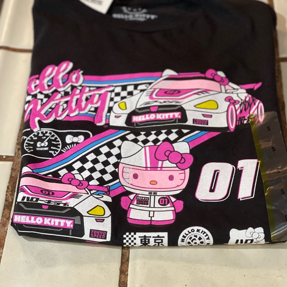 Hello Kitty Racing Graphic T-shirt